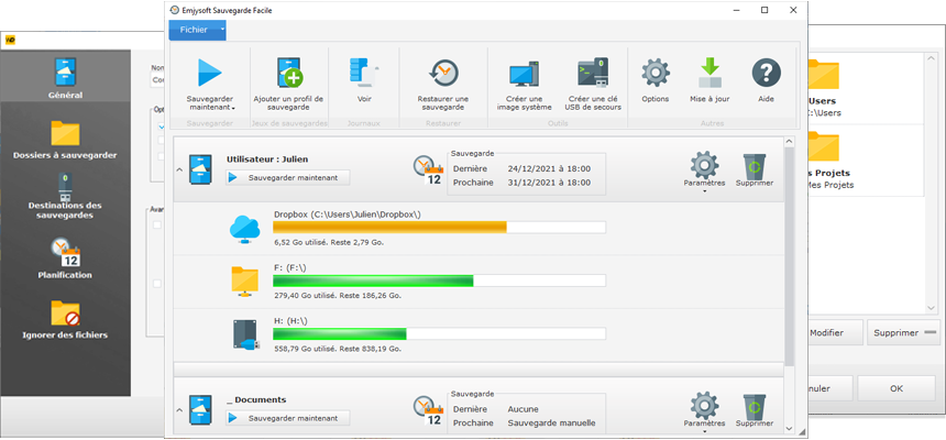 logiciel de sauvegarde