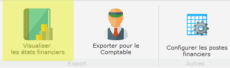 Visualiser les états comptables