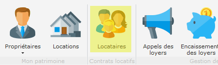 Gestion des locataires