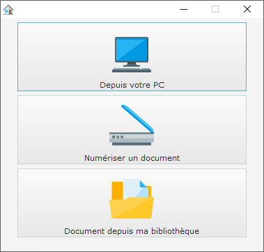 Sélecteur de document