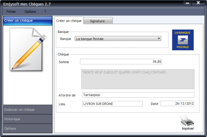 Windows 7 Emjysoft My checks 5.9 full